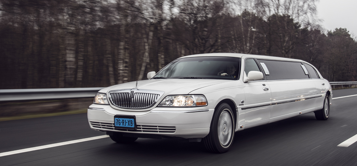 Lincoln Towncar (wit)