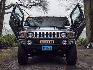 Hummer H2 (zwart)