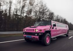 1 Hummer H2 Roze snelweg